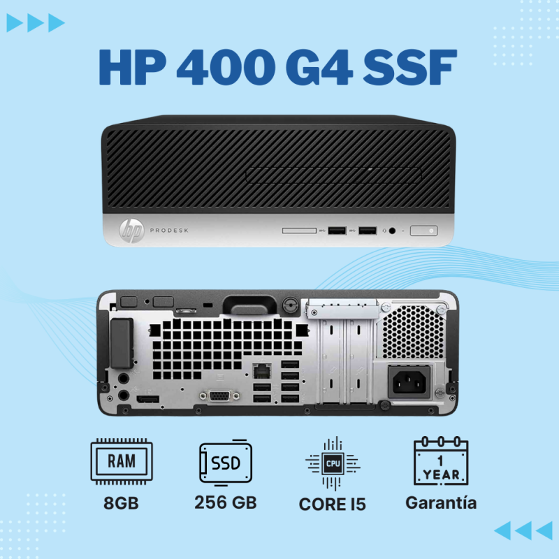 HP 400 G4 SSF - 8/256GB - Core i5 HP 400 G4 SSF - 8/256GB - Core i5