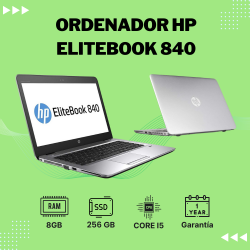 Ordenador HP Elitebook 840 14" - 8/256GB