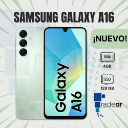 Samsung Galaxy A16 - 4/128GB ¡Nuevo!
