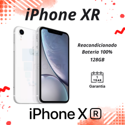 iPhone XR - 128GB / Bateria 100% - Reacondicionado