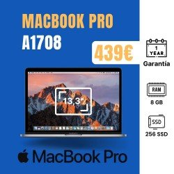 ook Pro A1708 13" - 8GB/256SSD - 2016