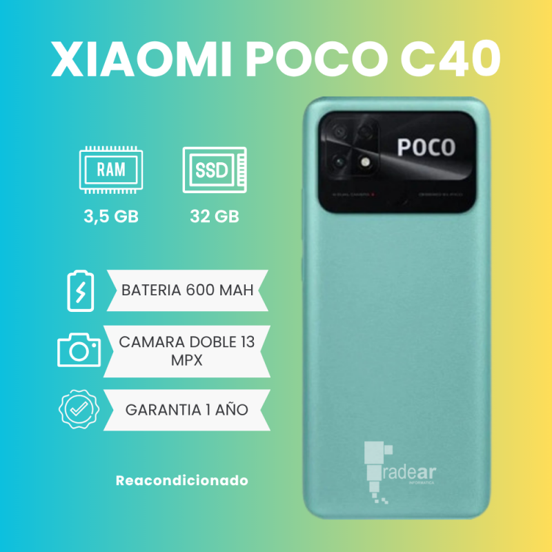 Xiaomi Poco C40 - 3,5/32