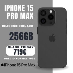 iPhone 15 Pro Max 256GB - Reacondicionado