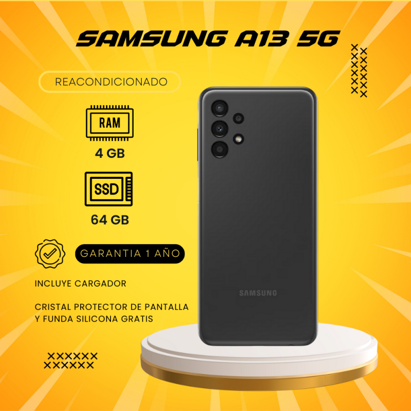 Samsung A13 5G - 4/64 - Reacondicionado