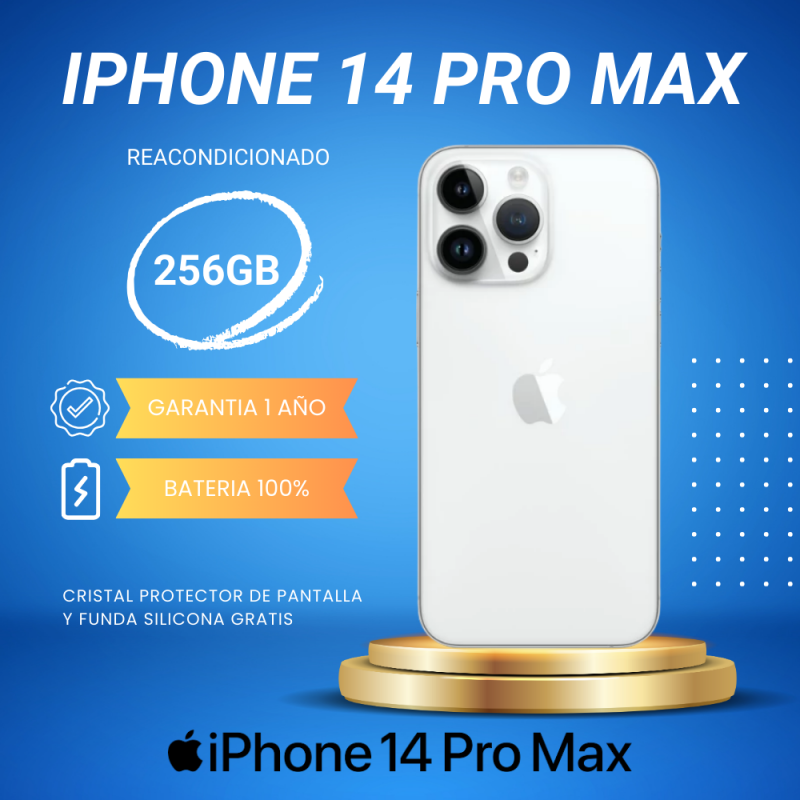 iPhone 14 Pro Max - 256GB - Reacondicionado