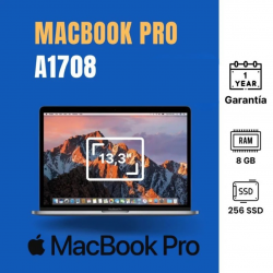 MacBook Pro A1708 13" - 8GB/256SSD - 2016