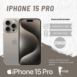 iPhone 15 Pro - 256GB - Reacondicionado