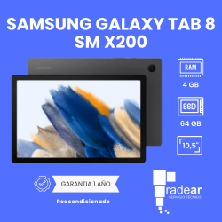 Samsung Galaxy Tab 8 - SM X200 4/64GB