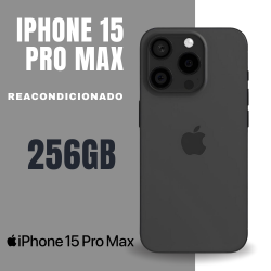 iPhone 15 Pro Max 256GB - Reacondicionado