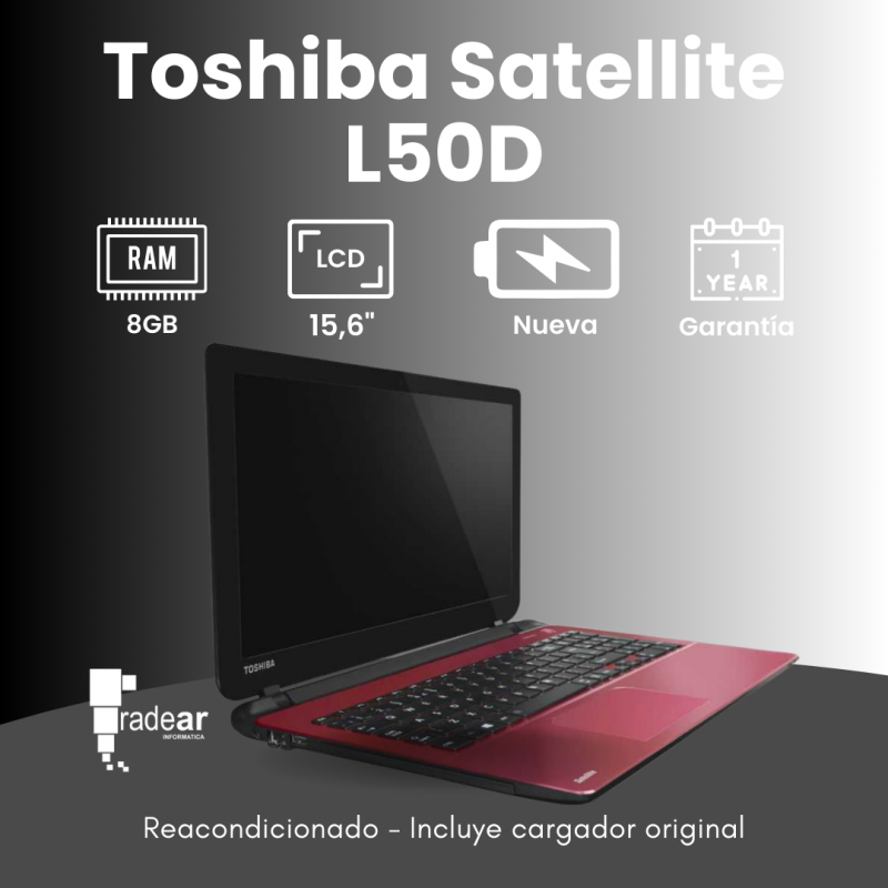 Toshiba Satellite L50D 15,6" - 8GB