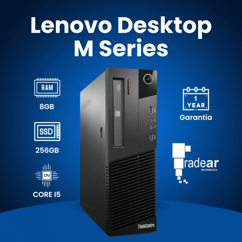 Lenovo Desktop M Series 8/256 Core i5