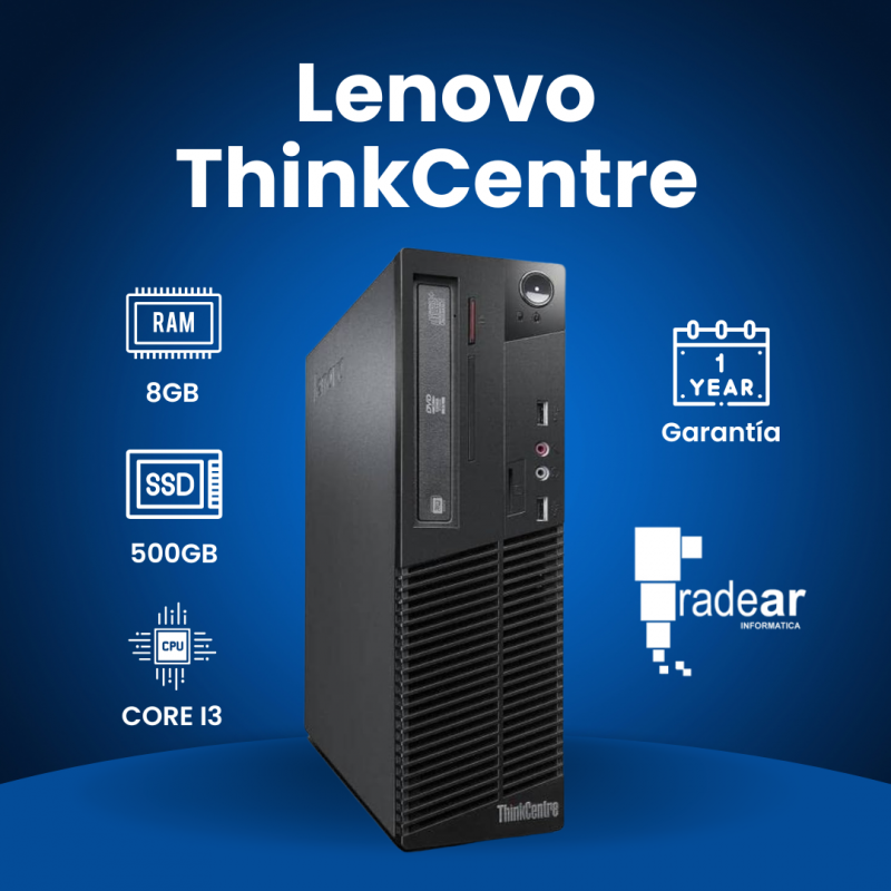 Lenovo ThinkCentre - 8GB Ram/500GB HDD - i3