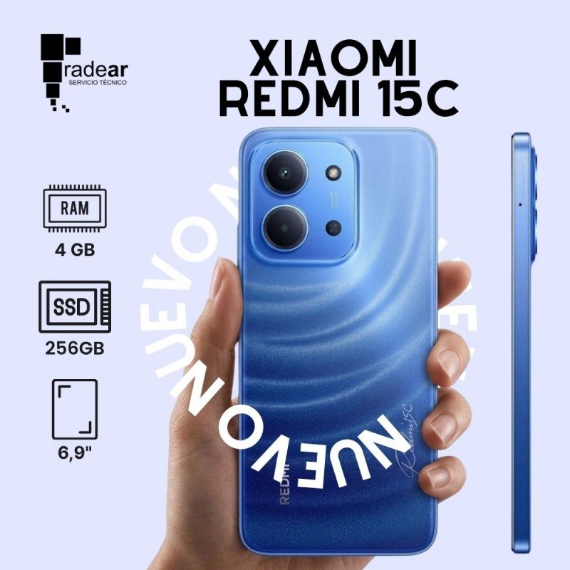 Xiaomi Redmi 15C - 4/256GB NUEVO