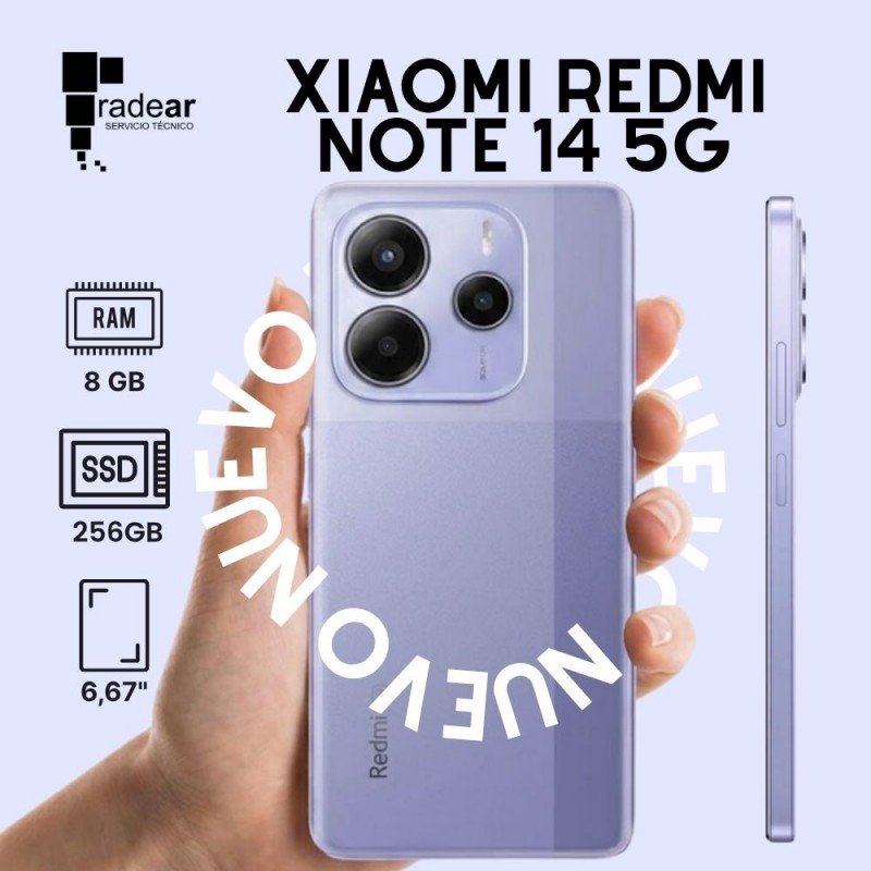 Xiaomi Redmi 14 5G - 8/256GB NUEVO