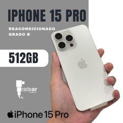 iPhone 15 Pro 512GB - Reacondicionado Grado B