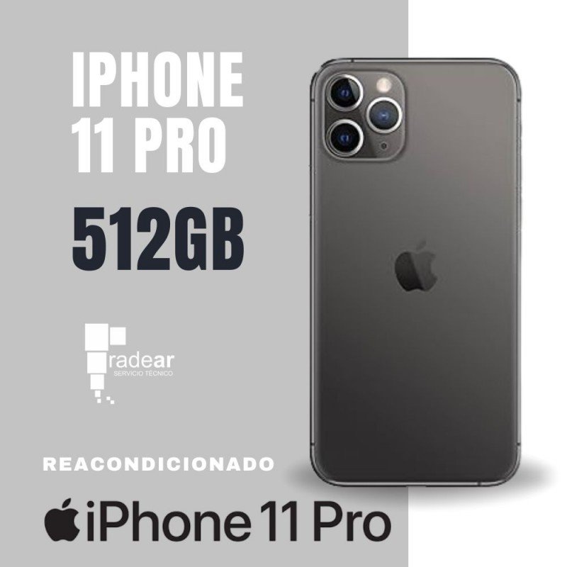 iPhone 11 Pro - 512GB - Reacondicionado