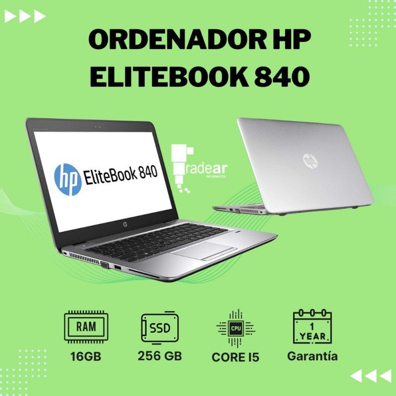 HP ELITEBOOK 840 - i5 - 16/256GB ¡NUEVO!