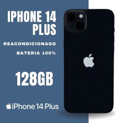 iPhone 14 Plus - 128GB - Reacondicionado - Batería 100%