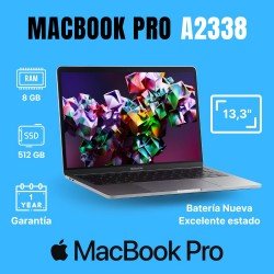 Macbook Pro A2338 M2 - 13.3" - 8/512GB (2022)