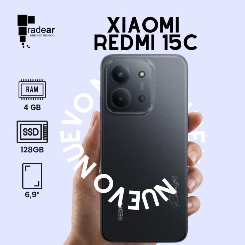 Xiaomi Redmi 15C 4G - 4/128GB NUEVO