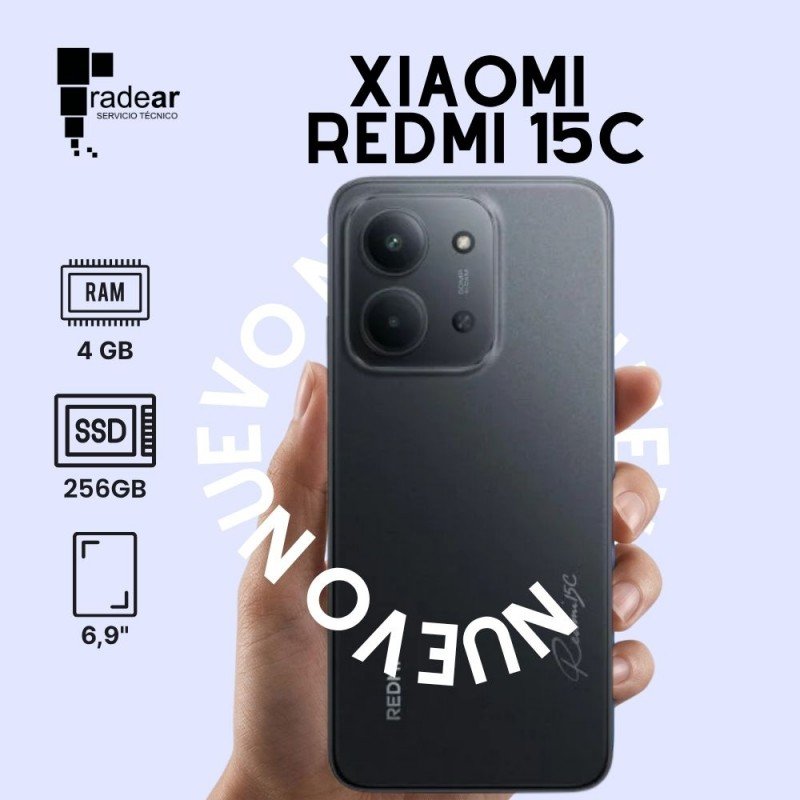 Xiaomi Redmi 15C 4G - 4/256GB NUEVO