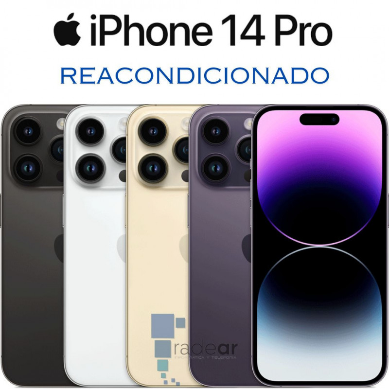 iPhone 14 Pro reacondicionado con garantía